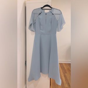 Reiss sky blue dress size 0